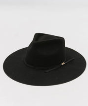 Gigi Pip - Emery Teardrop Fedora - Black