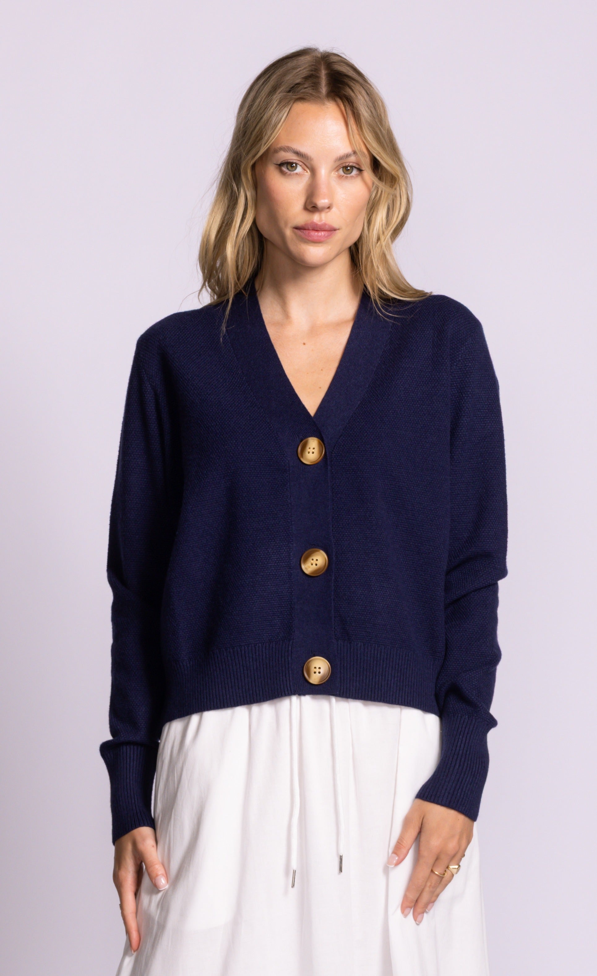 Hampton Cardi - Navy – 1909