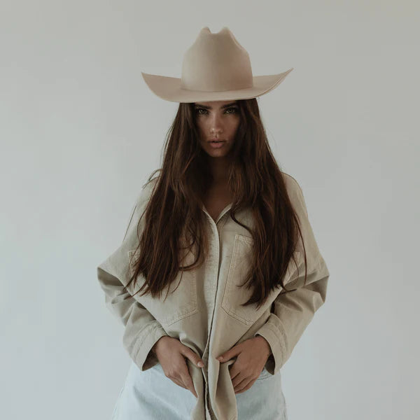 Gigi Pip Teddy Cattleman Cream