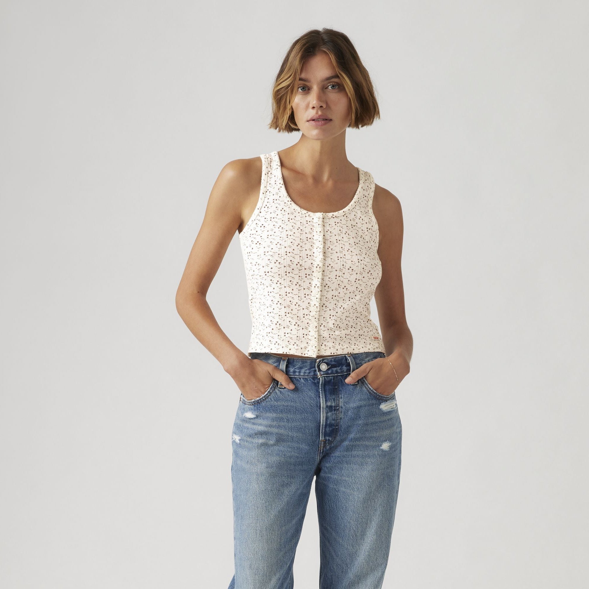Levi's - Celeste Pointelle Tank
