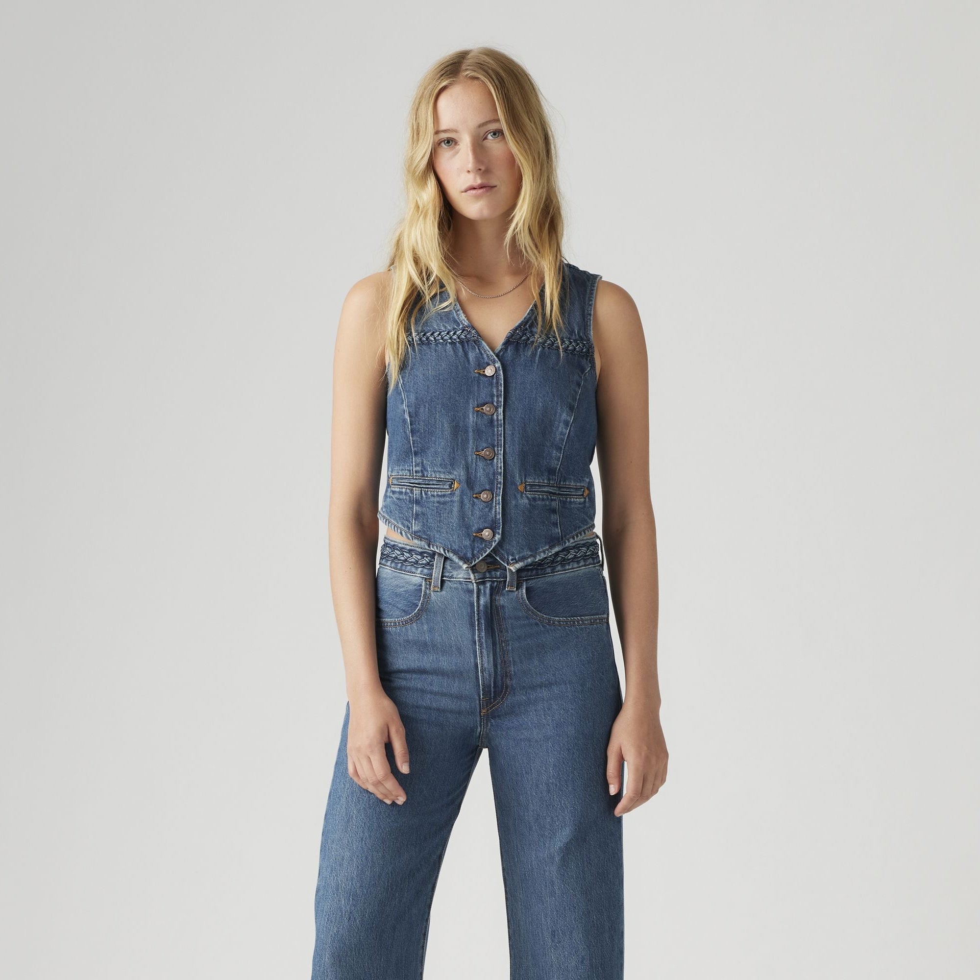Levi's - Braided Vest - Big Yikes!