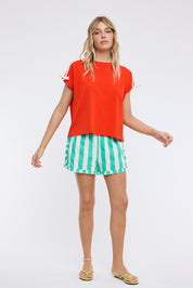 Patricia - Poppy/Cream