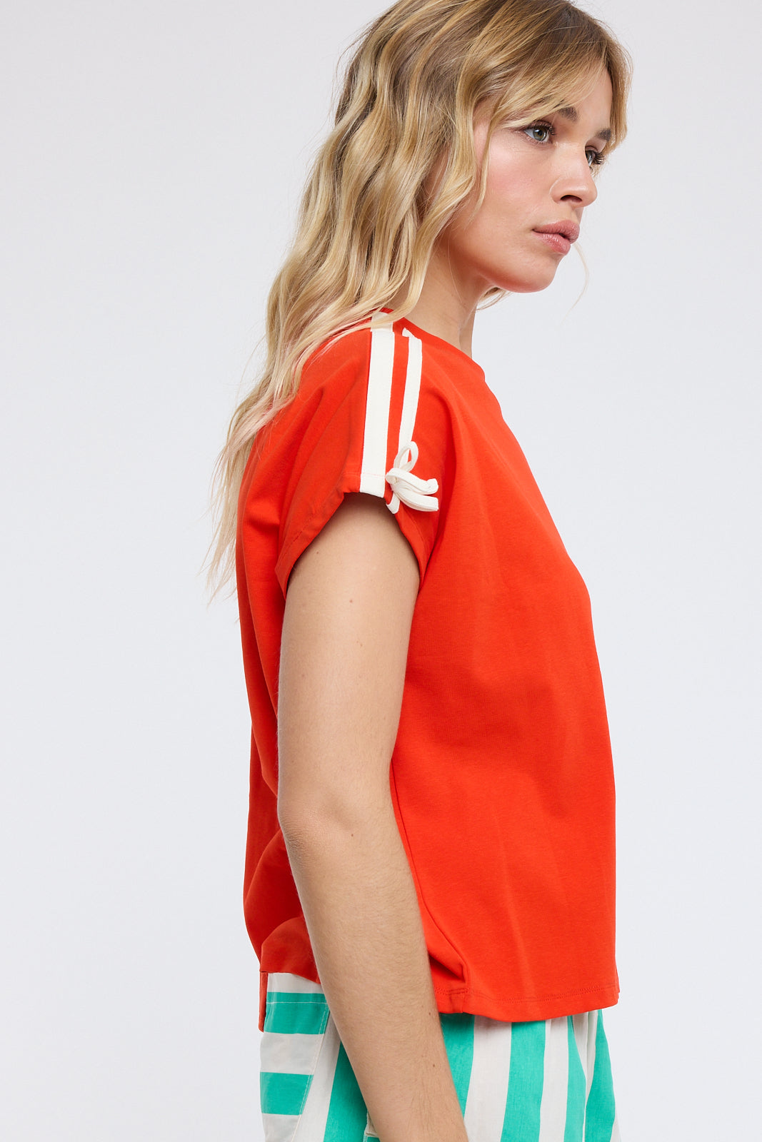 Patricia - Poppy/Cream