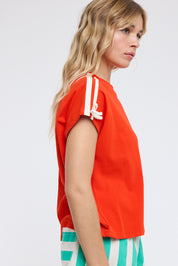Patricia - Poppy/Cream