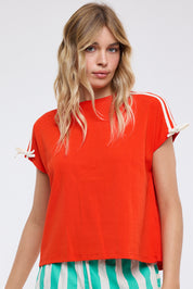 Patricia - Poppy/Cream