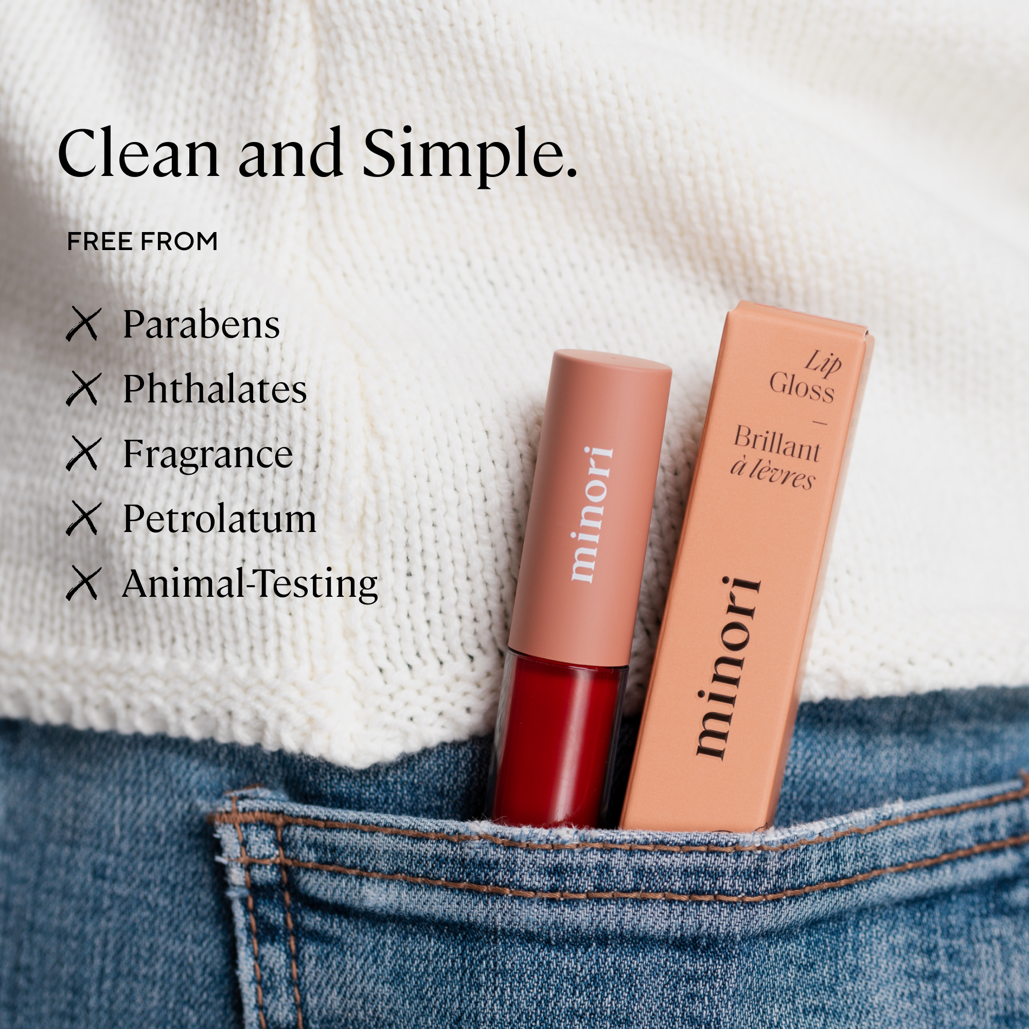 Lip Gloss — Poppy (Red) New!