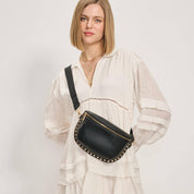 Gizelle Belt Bag: Black