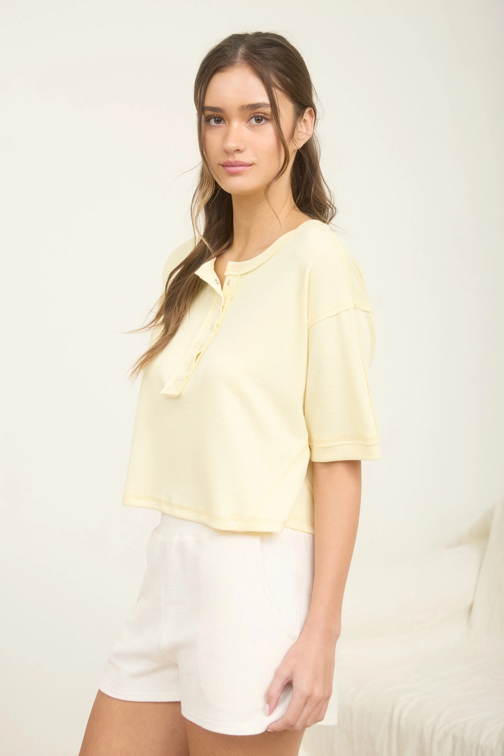 Exposed Top - Butter Yellow