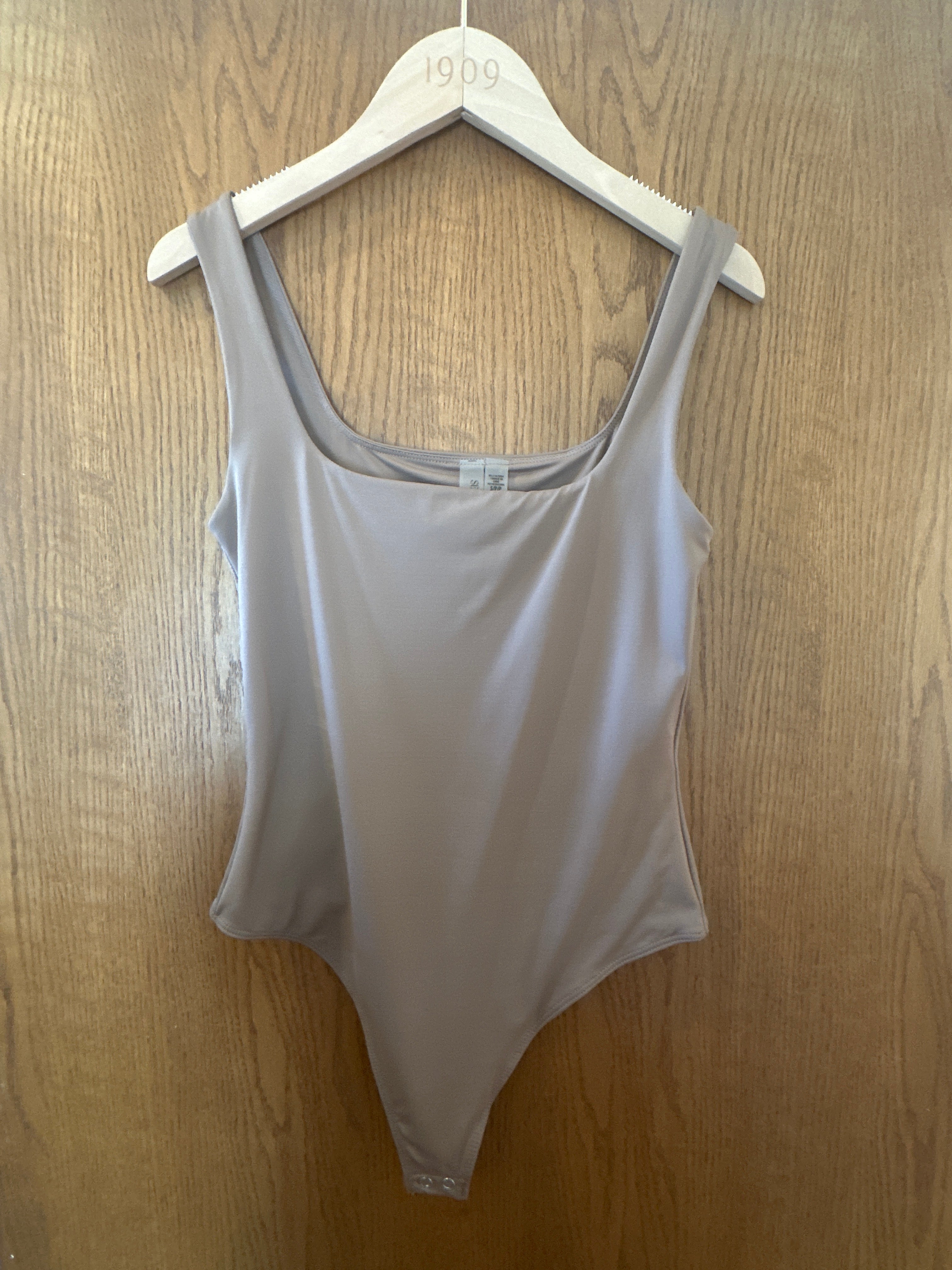Tia Sleeveless Bodysuit - Clay