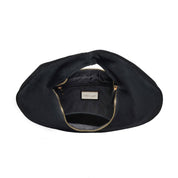 Farrah Genuine Suede Leather Hobo: Chocolate