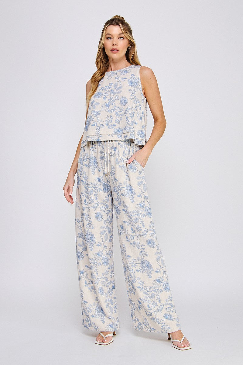 Blue Blossom Top