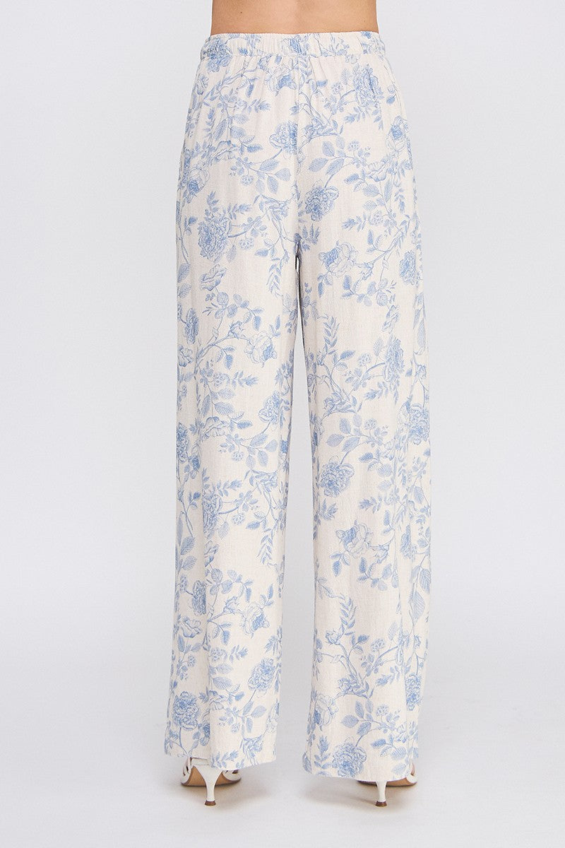 Blue Blossom Pants