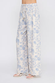 Blue Blossom Pants