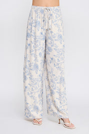 Blue Blossom Pants