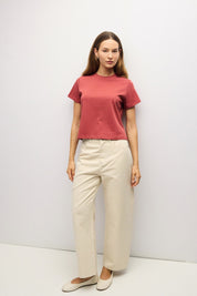 The Lanie Top - Terracotta