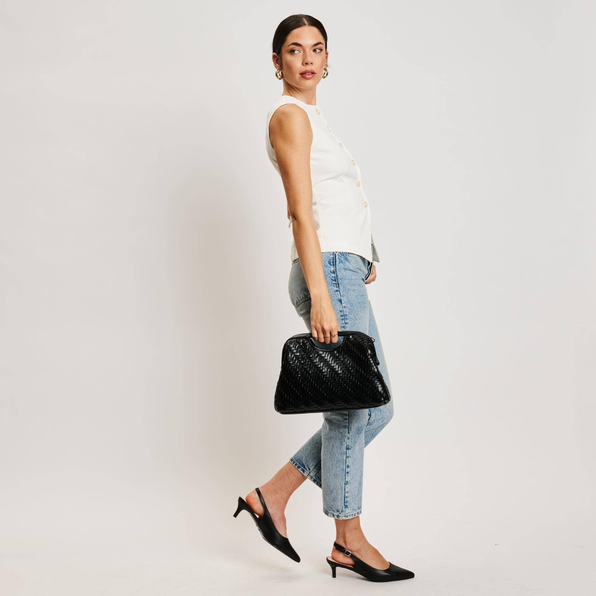 Amara Crossbody: Black