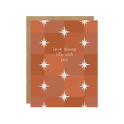 Love Doing Life With You Card