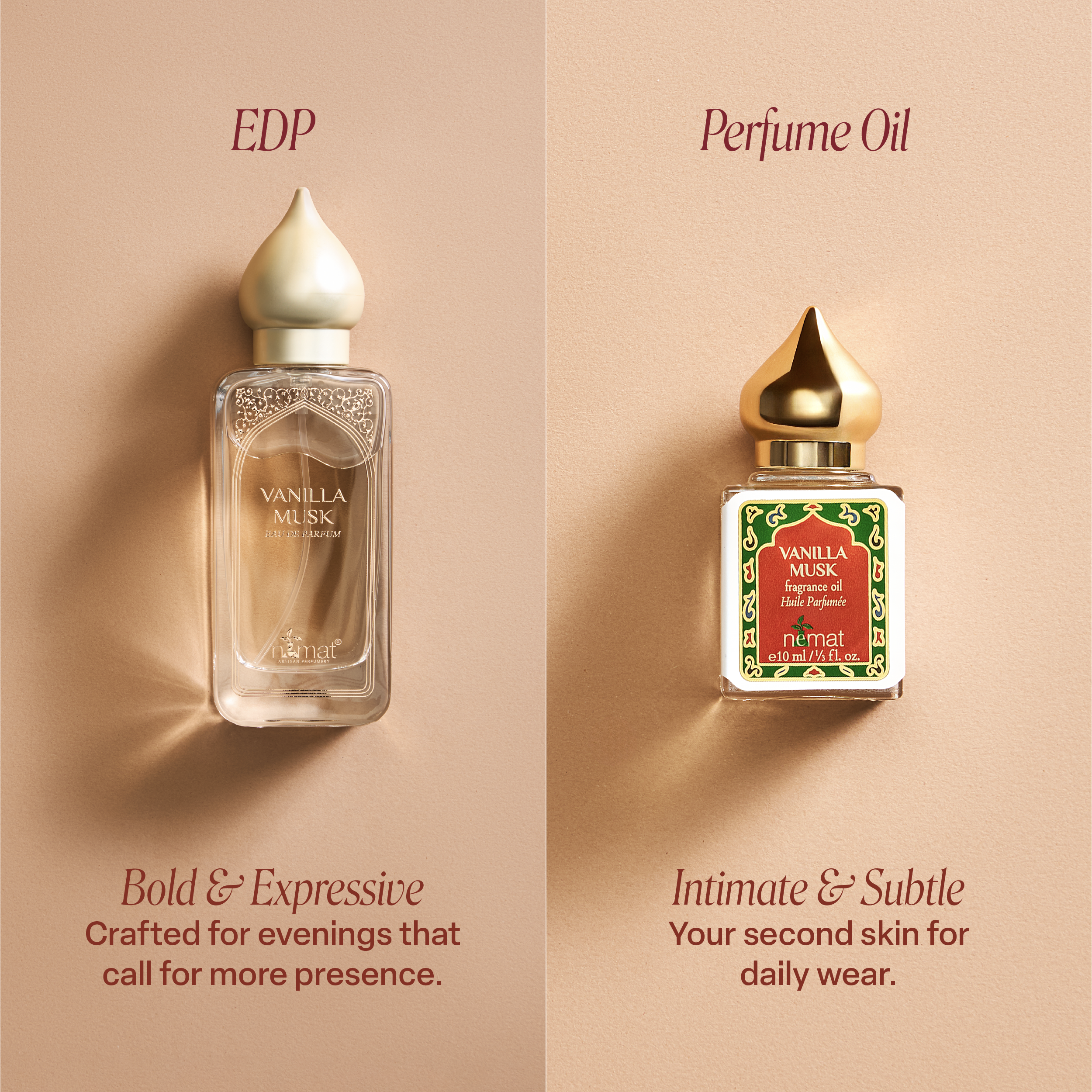 Vanilla Musk Perfume Oil: 10ml Roll-on