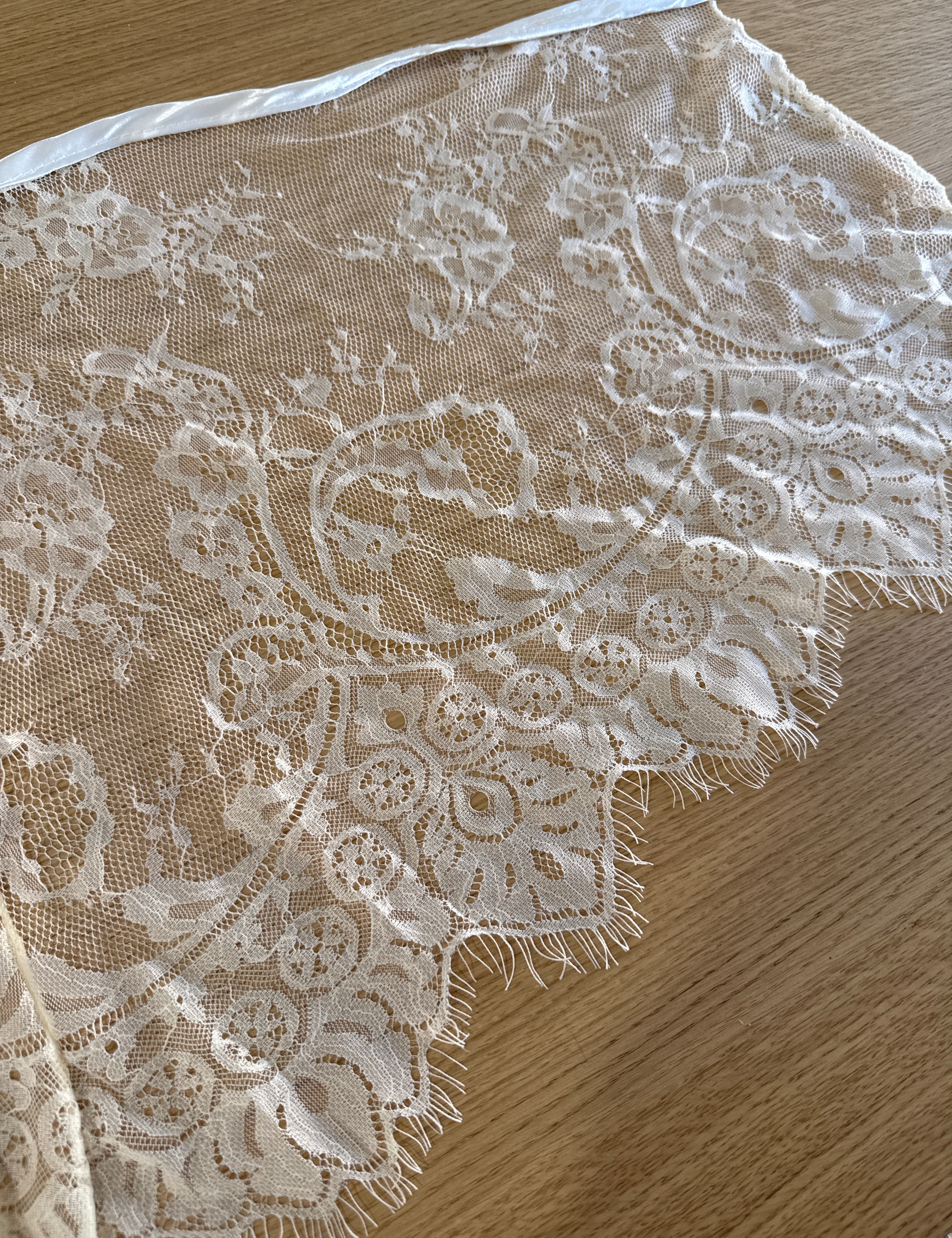 Lace Triangle Scarf