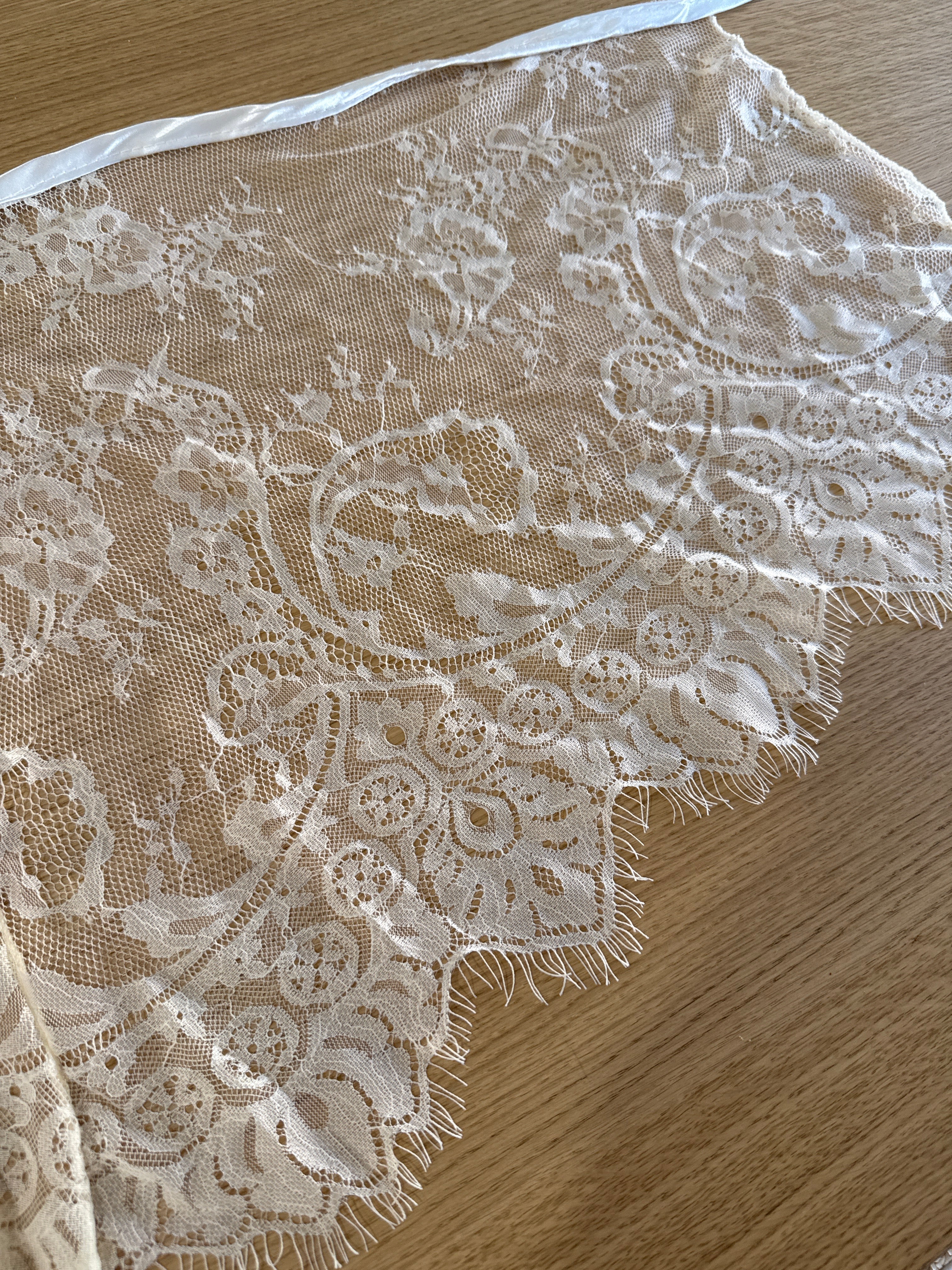 Lace Triangle Scarf