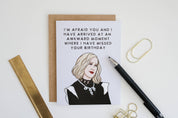 Awkward Moira - Pop Culture Card