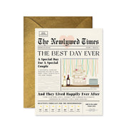 Newlywed Times Greeting Card