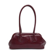 Nina Shoulder Bag: Wine