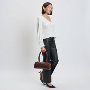 Betty Shoulder Bag: Espresso