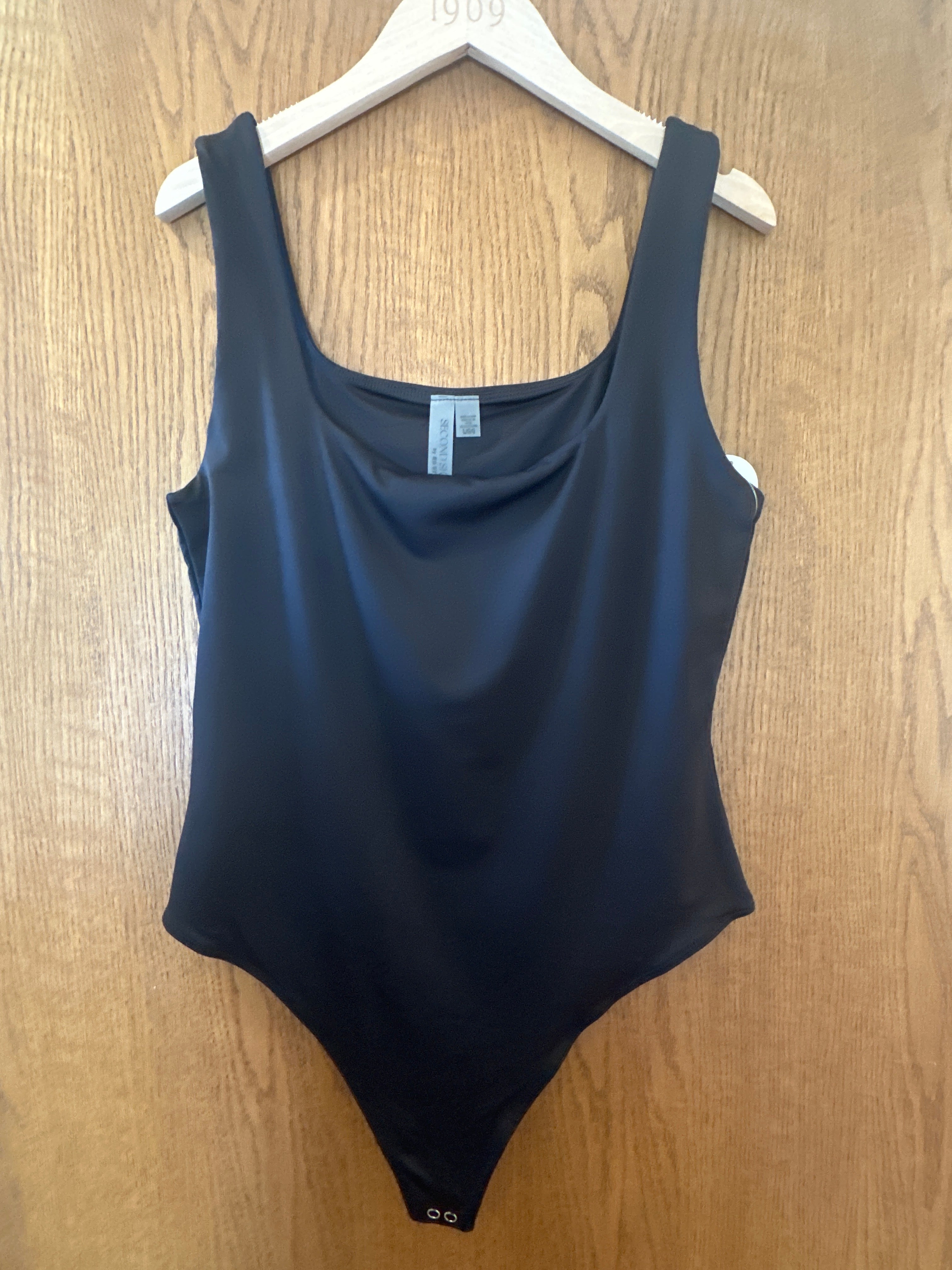 Tia Sleeveless Bodysuit - Black