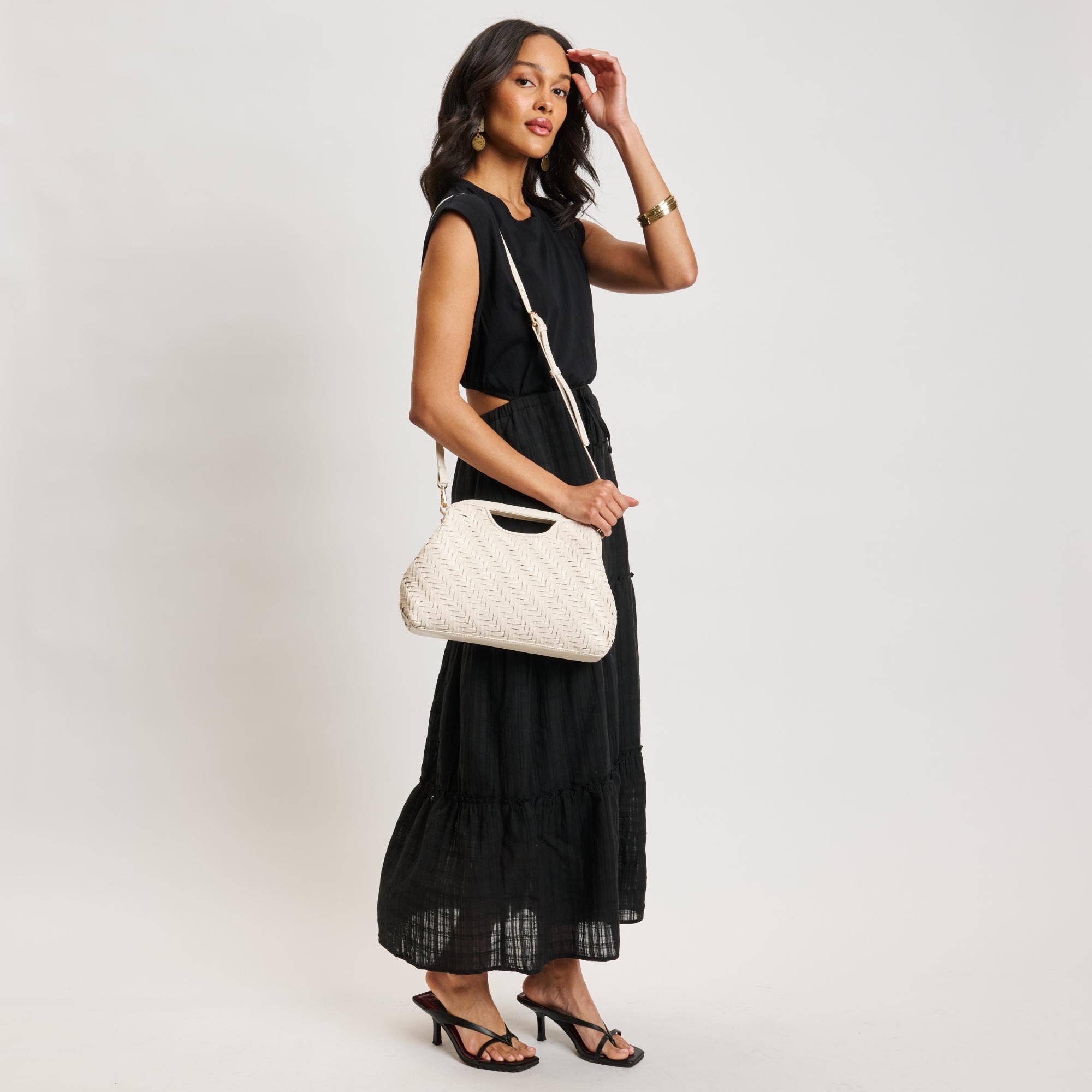 Amara Crossbody: Black