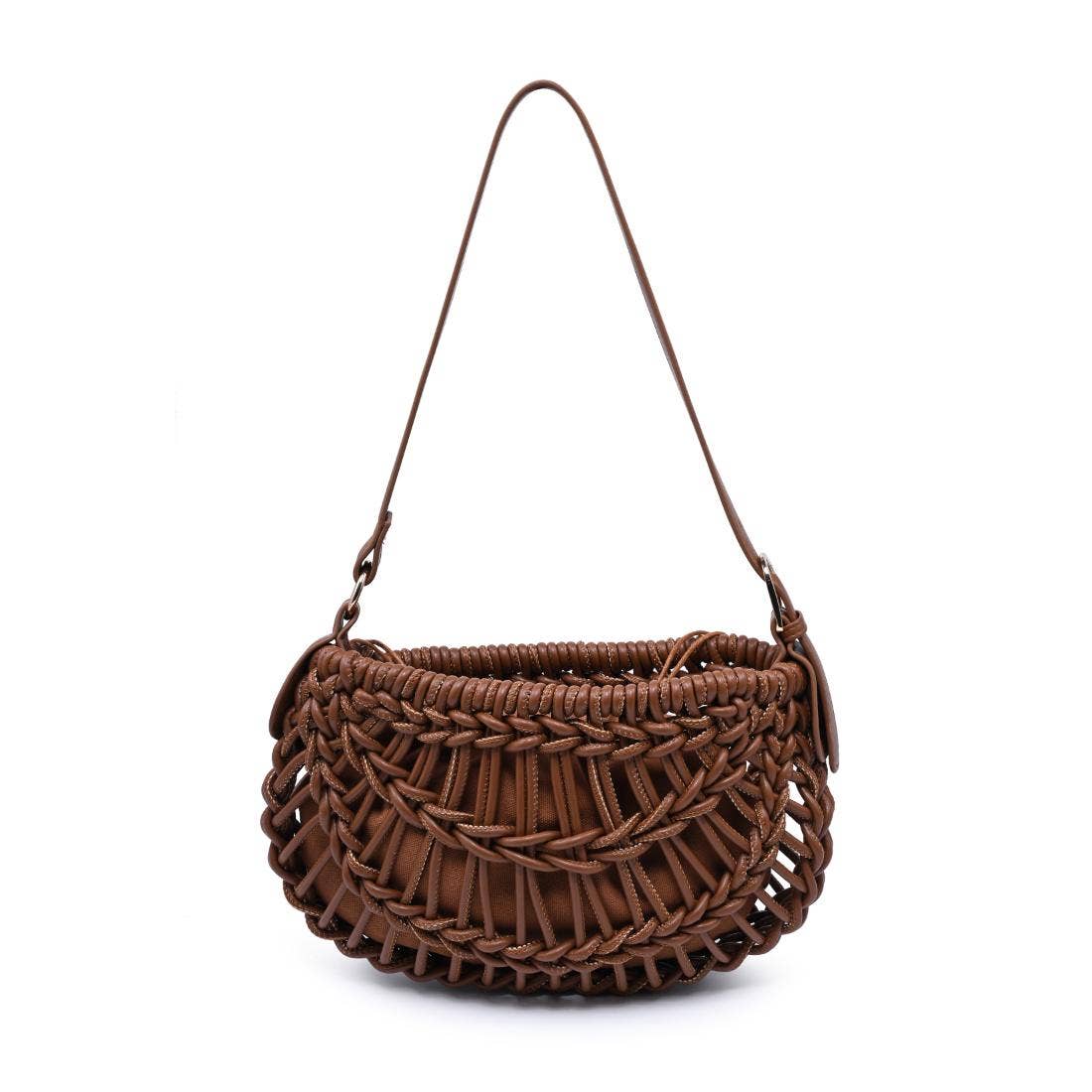 Francesca Clutch: Cognac