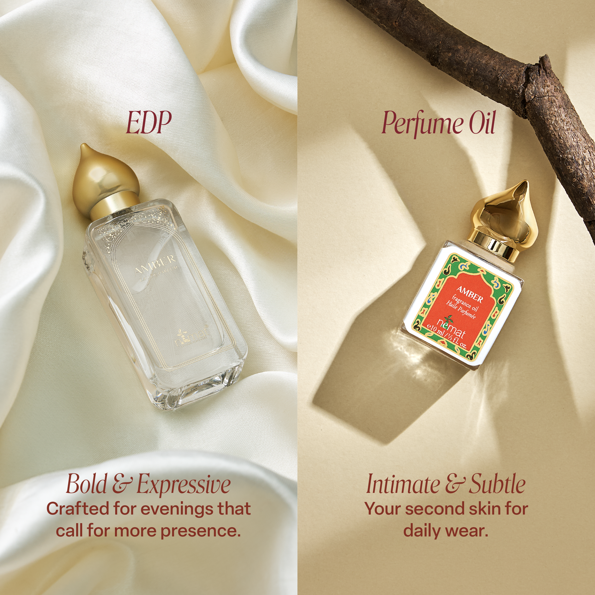 Amber Perfume Oil: 10ml Roll-on