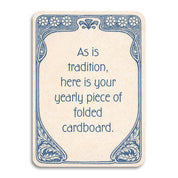 As Is Tradition - Funny Birthday Card