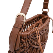 Francesca Clutch: Cognac