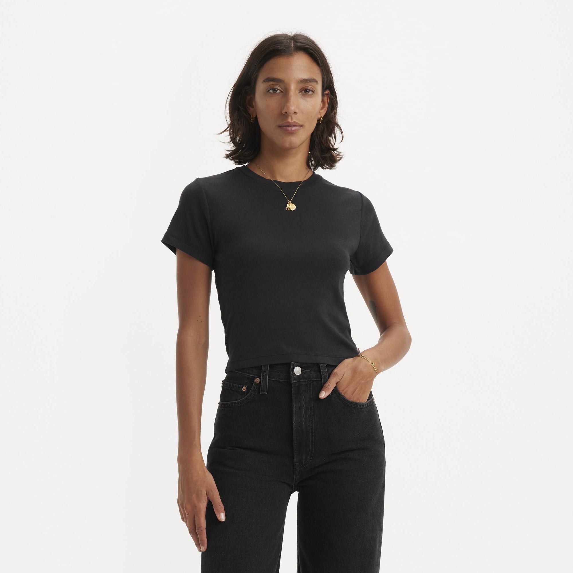 Levi's - Sporty Tee - Caviar Cotton