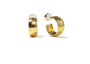 Mini Hammered Hoops