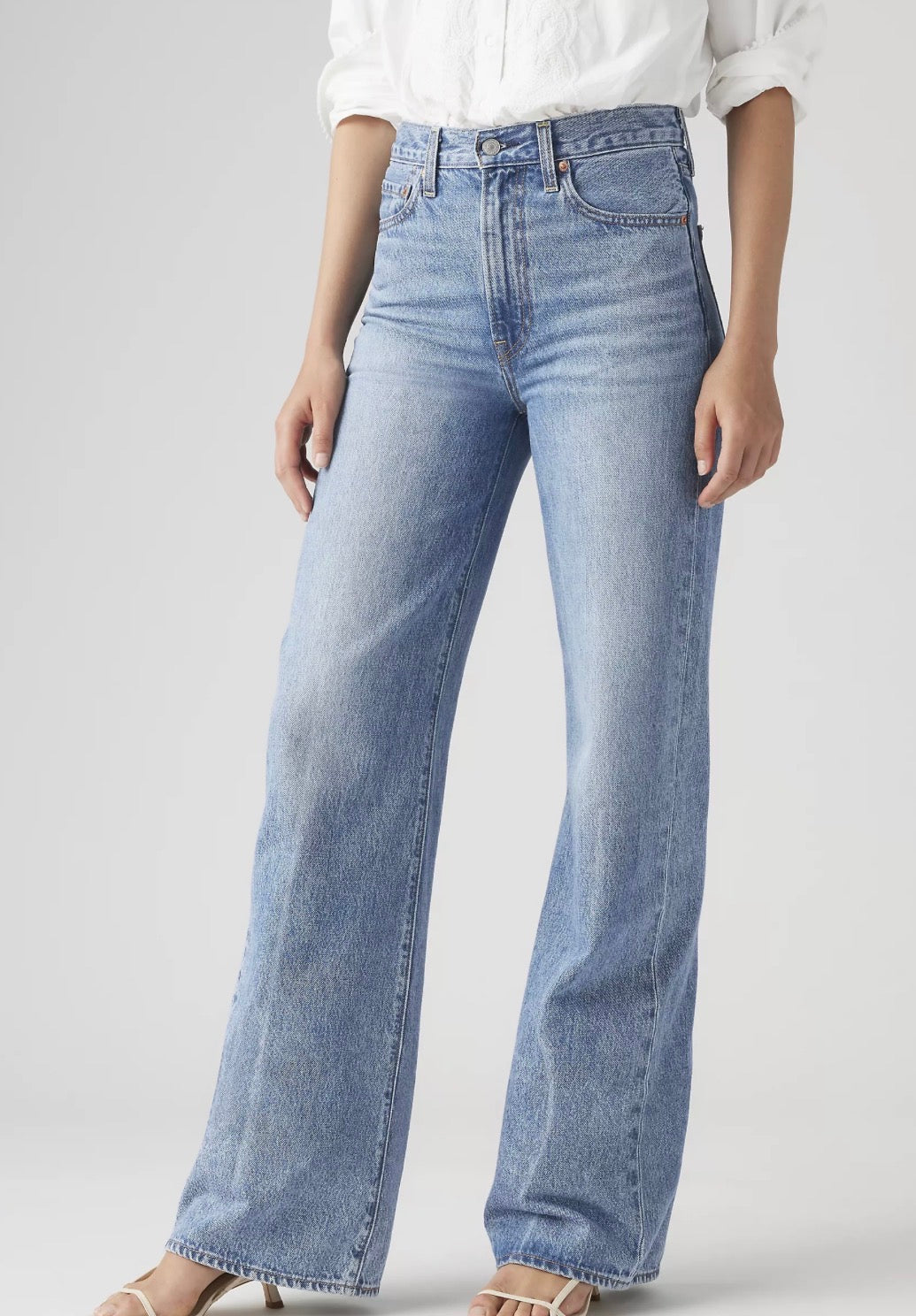Levi’s Ribcage Wide Leg - medium wash