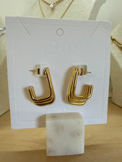 Triple "J" Earrings