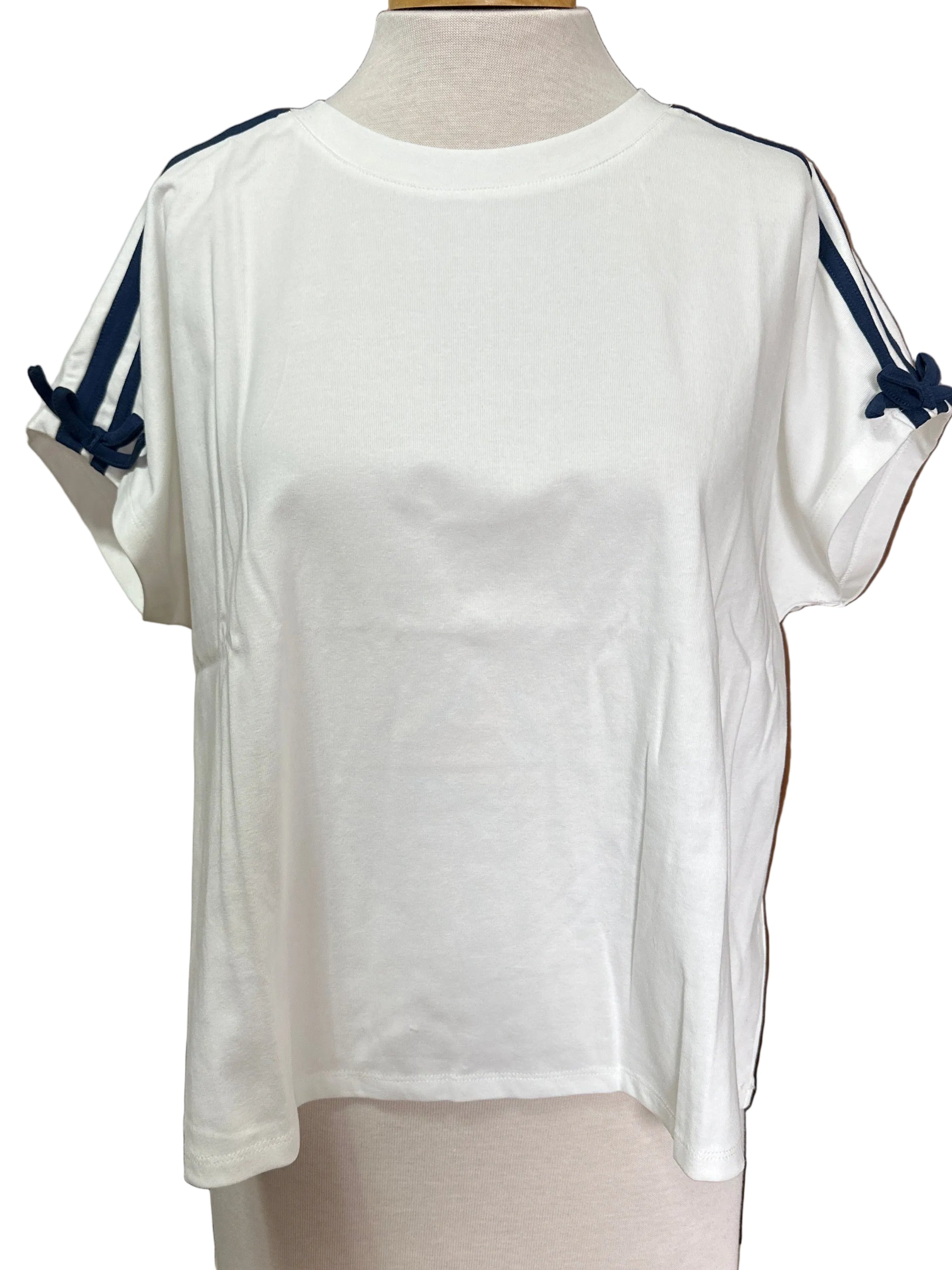 Patricia - White/Navy