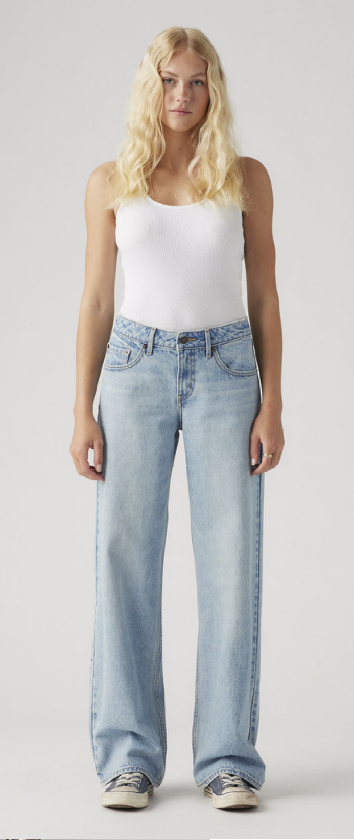 Levi's - Low Loose - Blasted Stone Clean