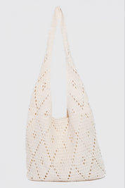 Diamond Boho Bag - Ivory