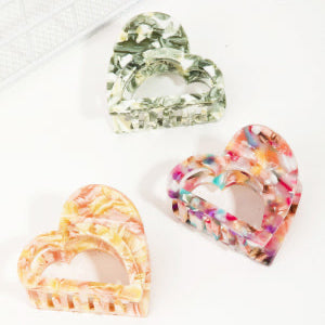 Happy Hearts Hair Clip