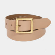 Leather Belt - Ivory