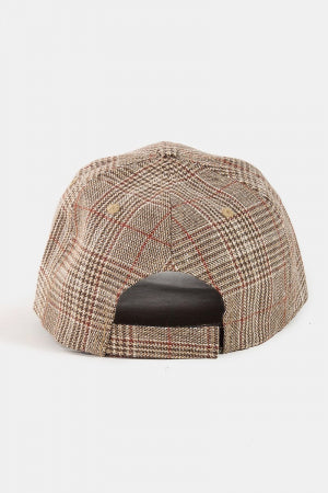 Glen Plaid Trucker Hat