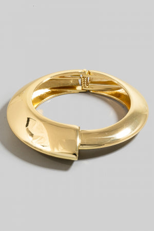 Abstract Hinged Bracelet