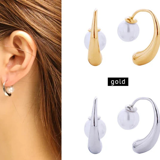 Prince Rubert Drop Pearl Earrings
