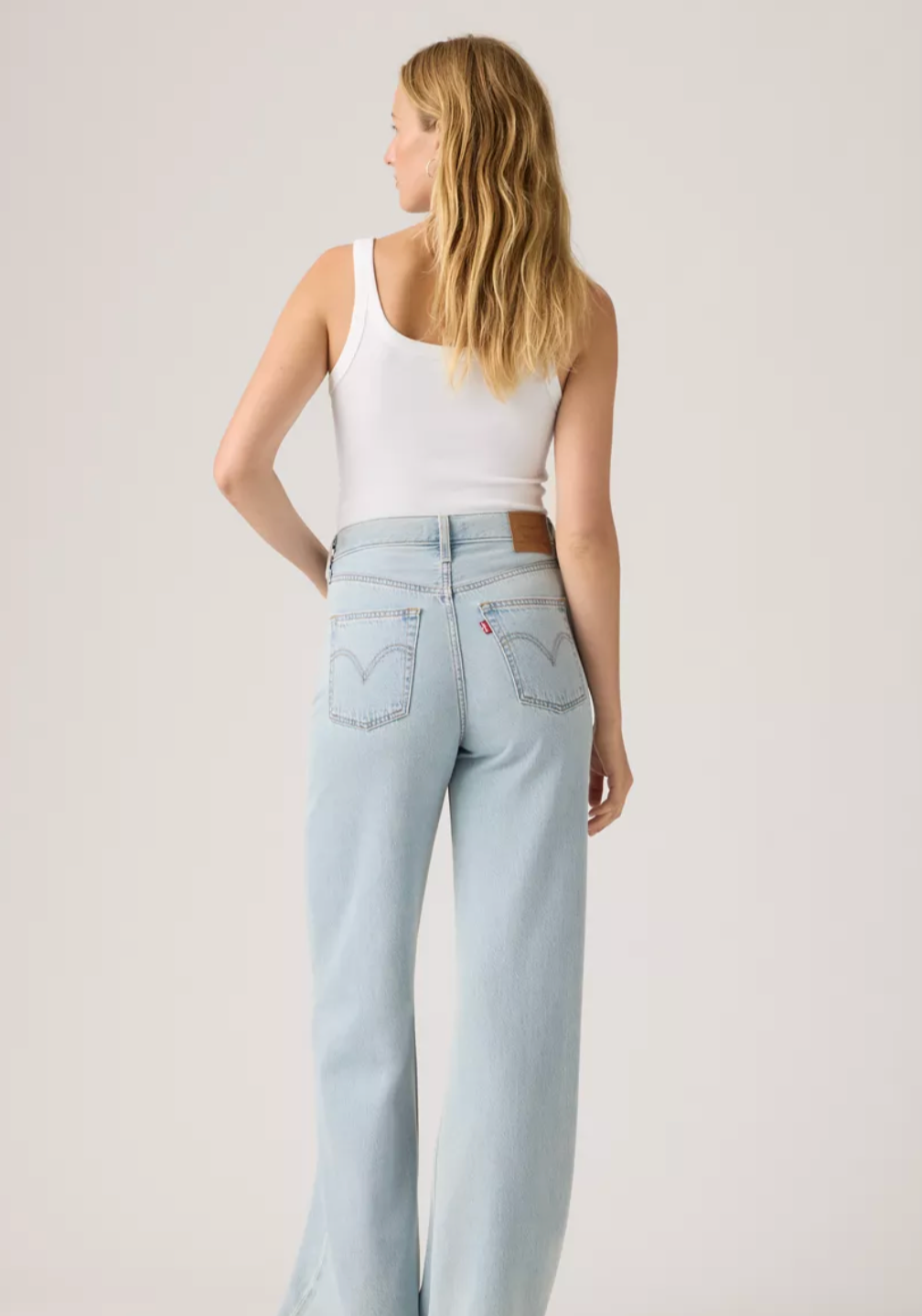 Levi's - Ribcage Wide Leg - Of Course Stone