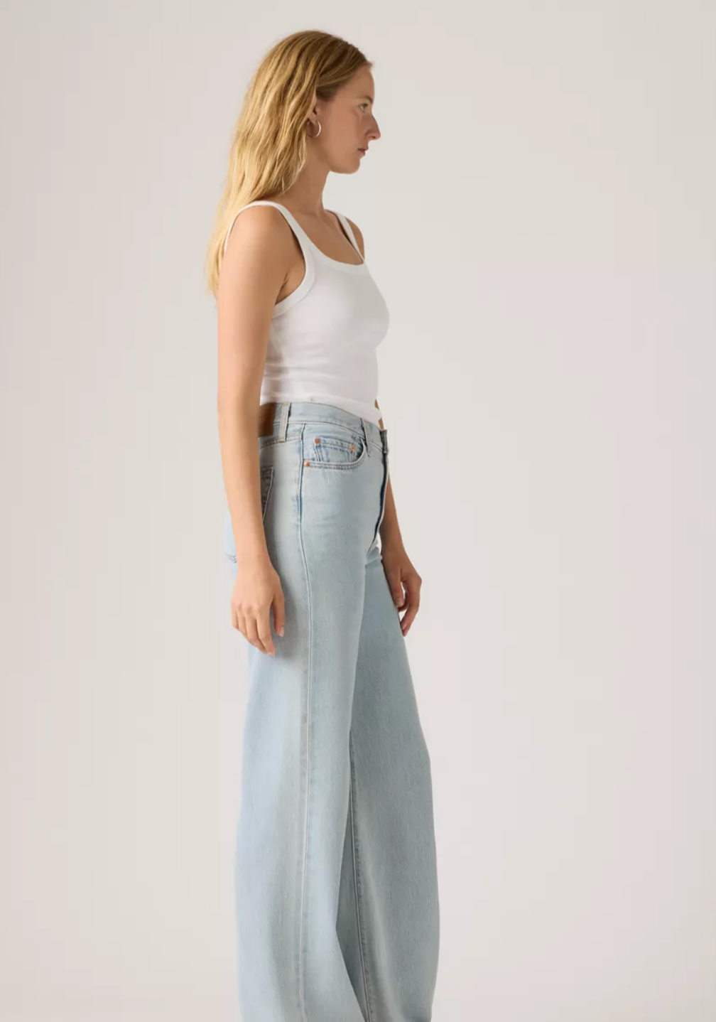 Levi's - Ribcage Wide Leg - Of Course Stone