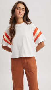 On The Roster - White/Coral