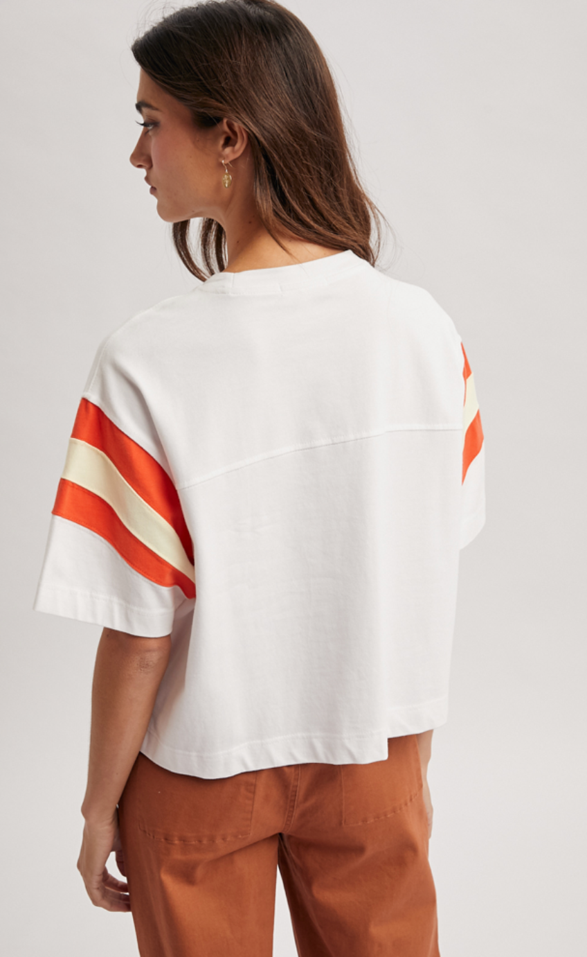 On The Roster - White/Coral